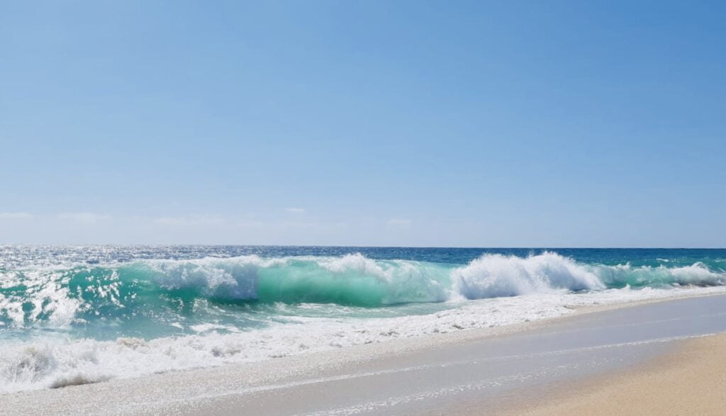 Ola Azul Todos Santos Las Tunas Beach