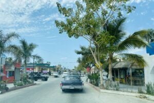 Todos Santos Strassenbild cuban style
