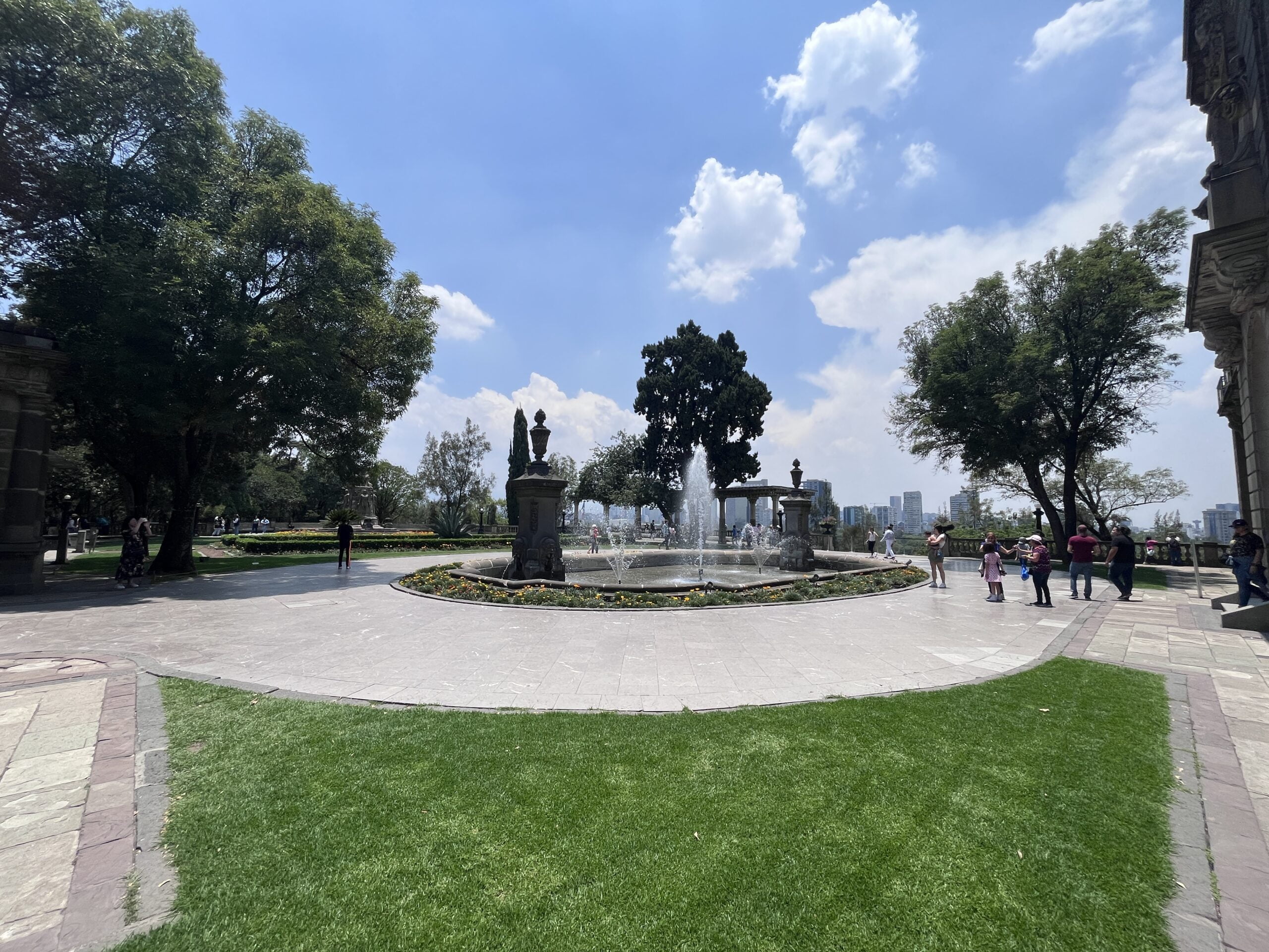 Garten Schloss Chapultepec