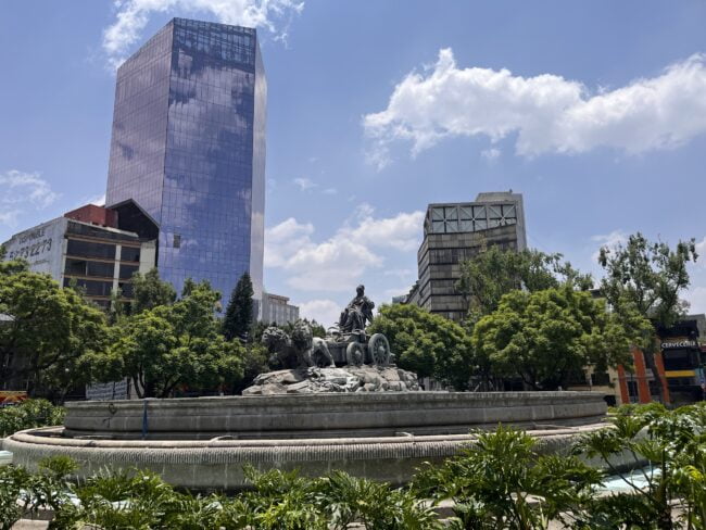 Fuente de la Cibeles / Plaza Madrid CDMX