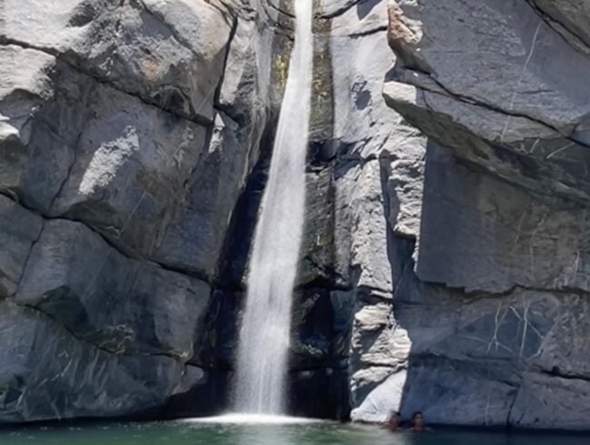 Cascada Sol del Mayo (Santiago)