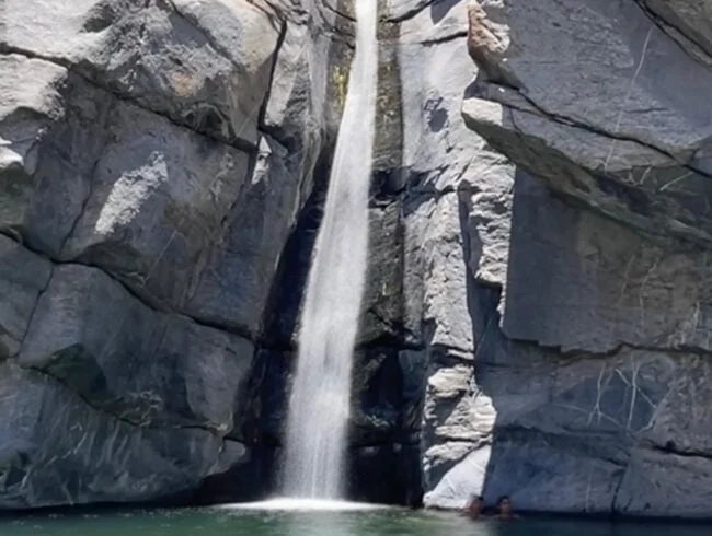 Cascada Sol del Mayo (Santiago)