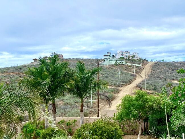 Dirt Road in Cerritos Beach